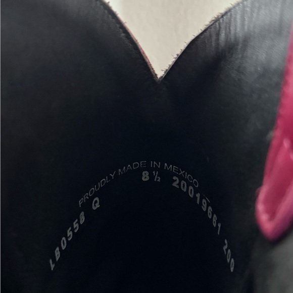 Lane Boots Emma Jane Hot Pink - Picture 6 of 7